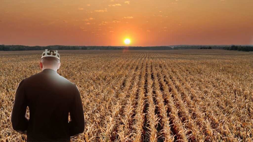 king is in the field